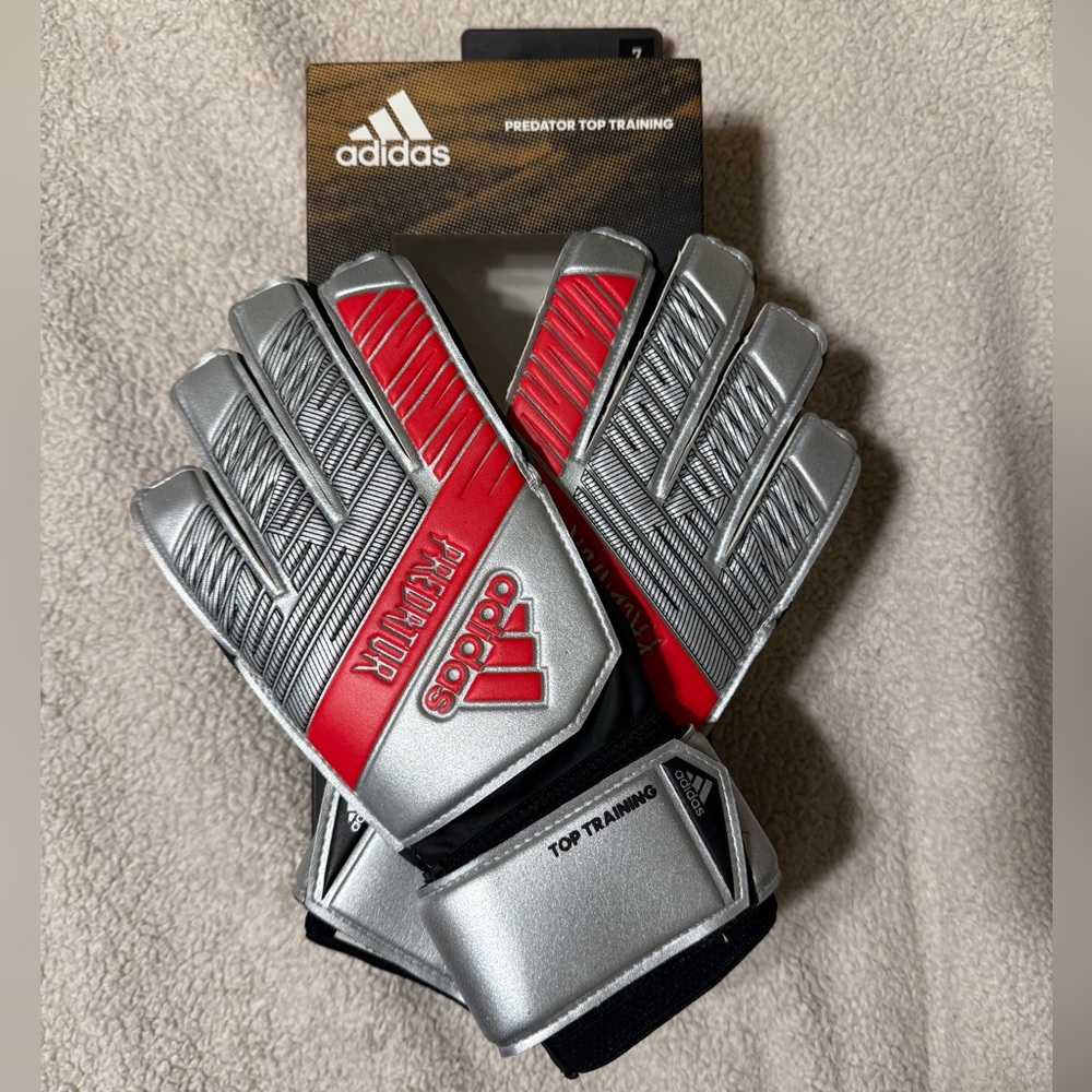 Adidas Predator Top Training Soccer Gloves DY2606 Men's Size 7 New in Box